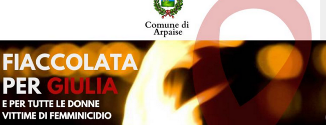 Ad Arpaise una ‘Fiaccolata per Giulia Cecchettin’