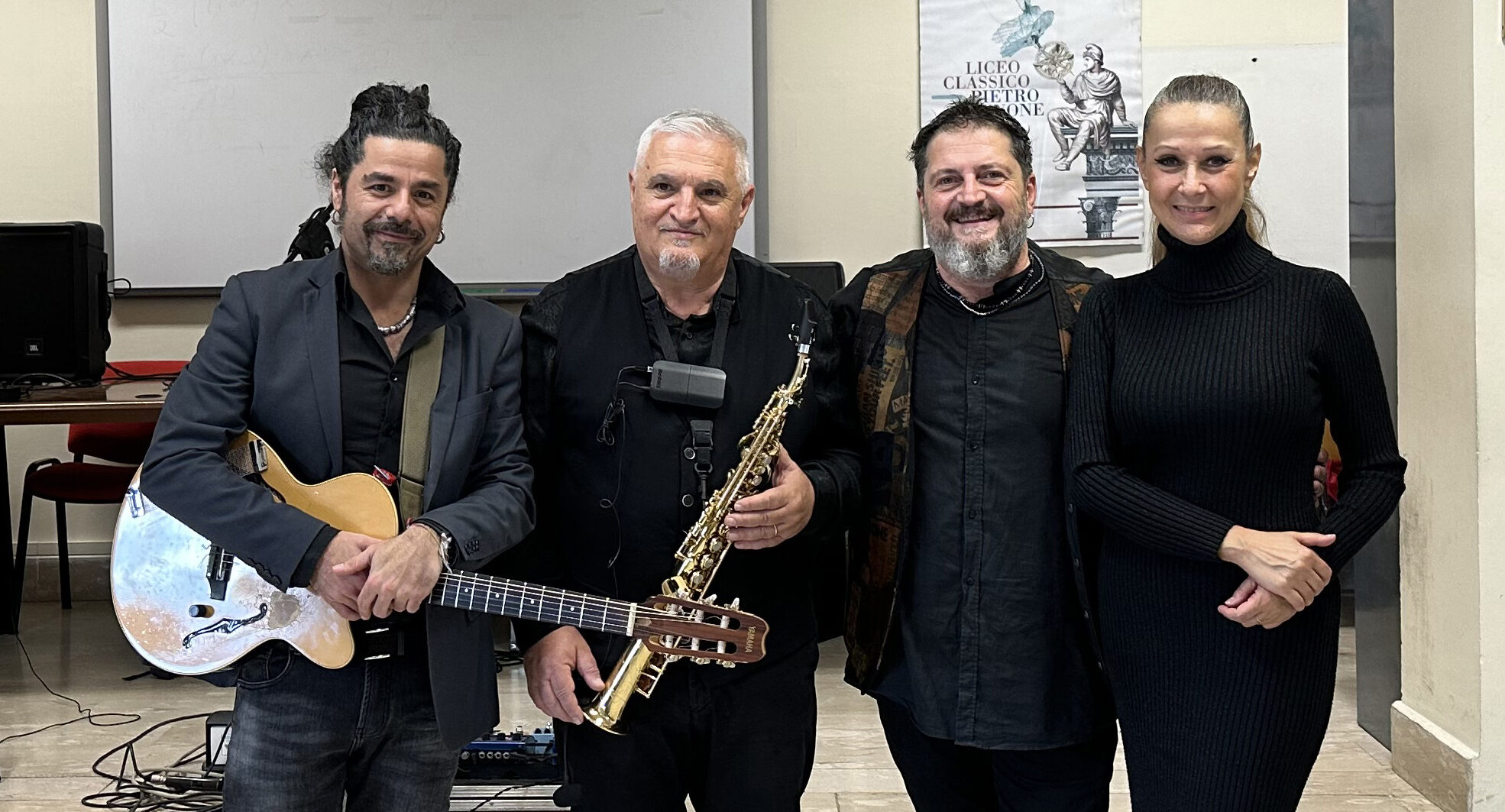 Accademia di Santa Sofia, continua il viaggio dedicato alla musica di Pino Daniele nelle scuole