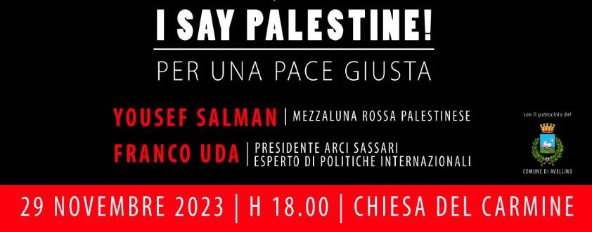 Avellino| Stop al genocidio nella Striscia di Gaza, 5 giorni di iniziative della Rete del Disarmo e della Pace