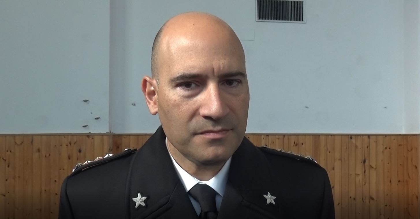 Contrasto alla criminalità, il Comandante Calandro: “Fondamentale denunciare”