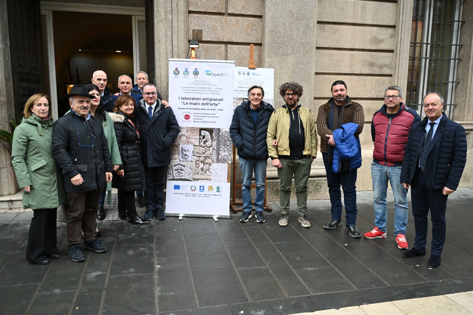 Fontanarosa| L’arte della pietra tra radici e futuro, l’evento del Gal Irpinia: s’inaugura la Piazza degli Artisti