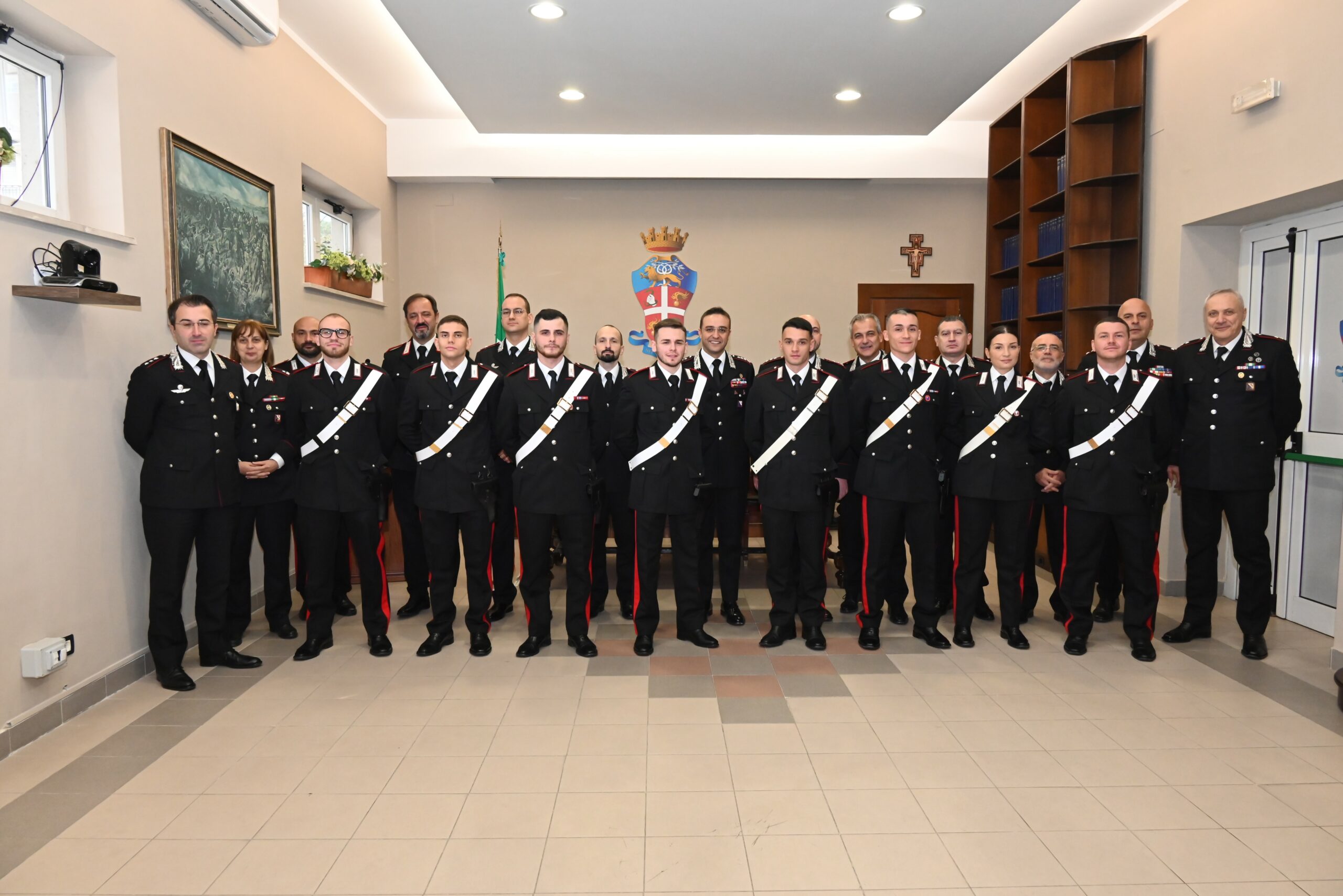 Sicurezza, arrivano rinforzi in Irpinia: otto carabinieri assegnati al Comando Provinciale di Avellino