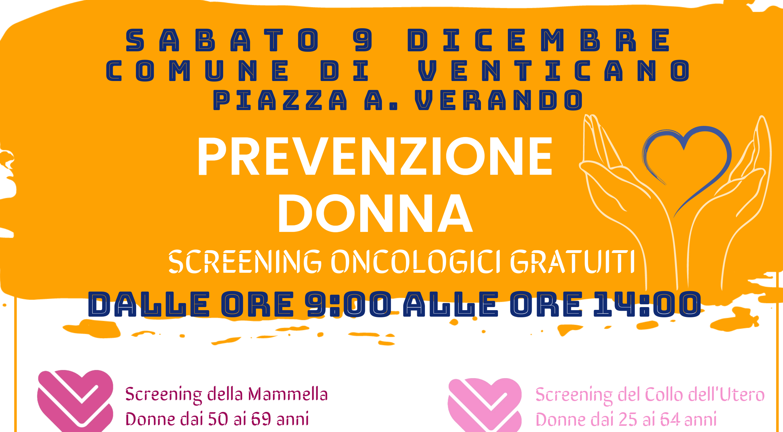 Screening oncologici,  i Camper dell’Asl sabato a Venticano