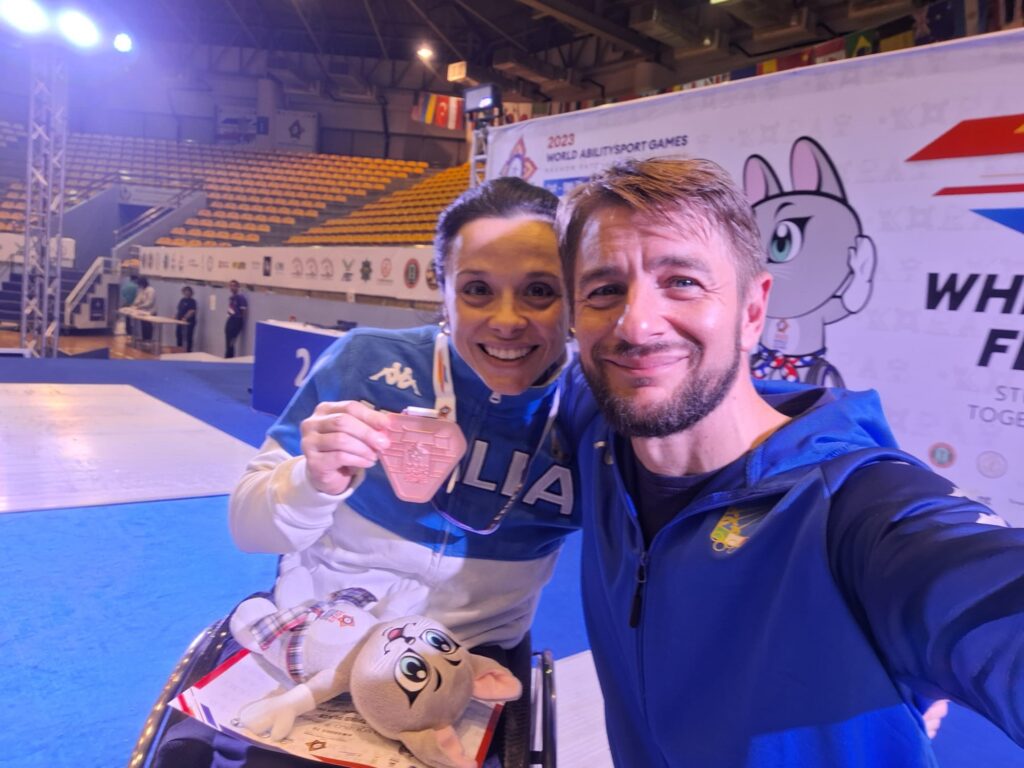 Scherma Paralimpica, altra medaglia di bronzo per Rossana Pasquino