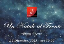 TeSt-TeatroStage,in scena lo spettacolo “Un Natale al fronte