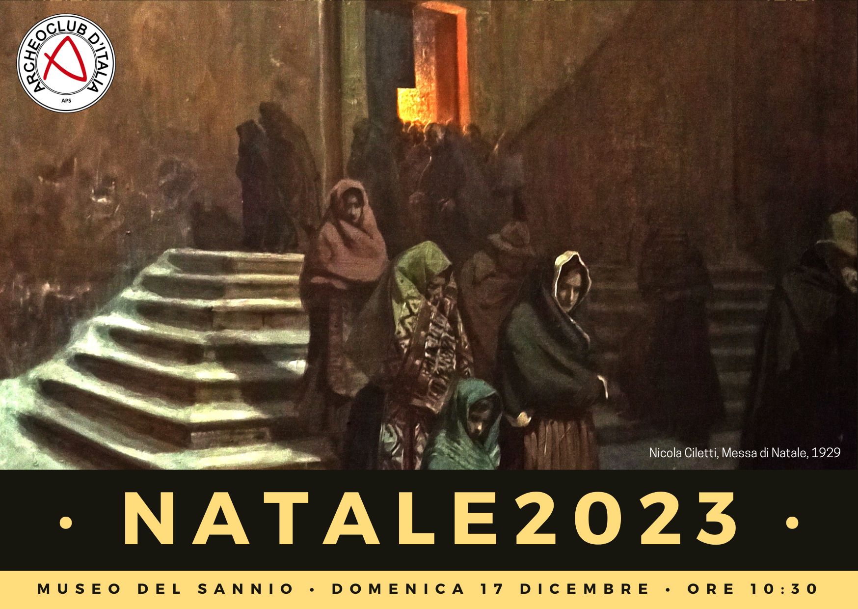 Archeoclub di Benevento, visite dal sapore natalizio al Museo del Sannio