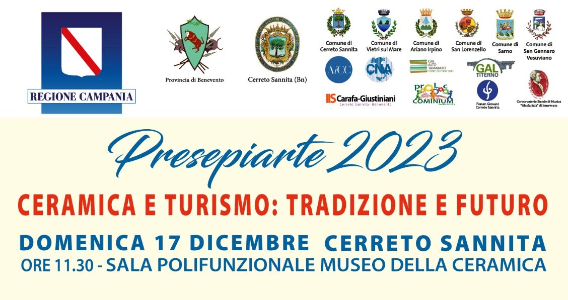 Torna ‘Presepiarte’ il concorso di ceramica artistica e tradizionale a Cerreto Sannita