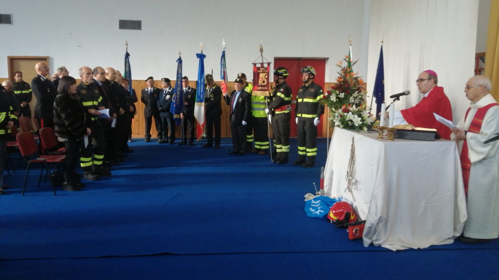 I Vigili del Fuoco celebrano Santa Barbara. Il bilancio di un’attività in Irpinia e nel Sannio