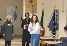 Il Prof. Cacciari in visita al Liceo classico Giannone di Benevento