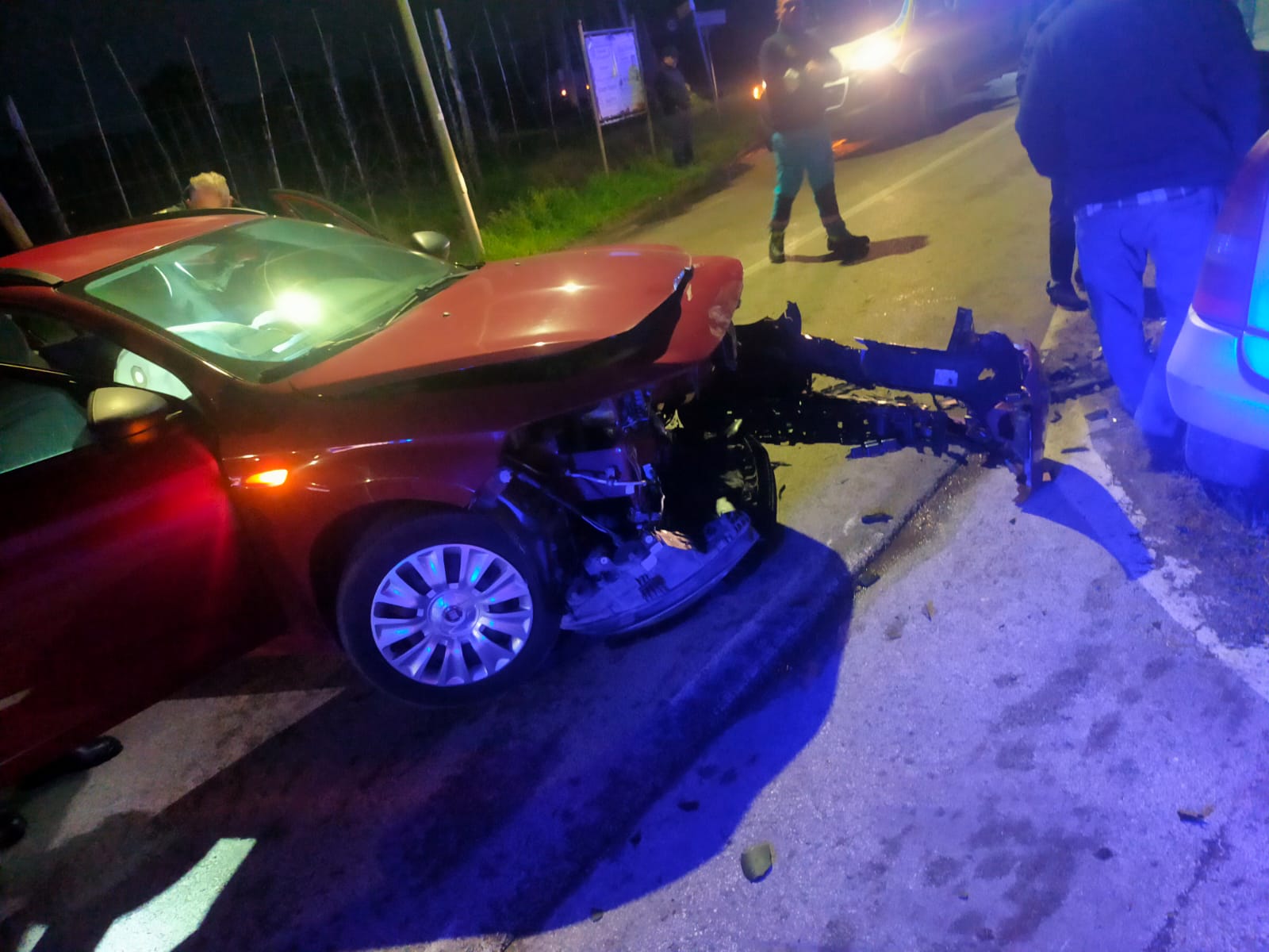 Incidente stradale sulla provinciale tra Dugenta e Sant’Agata De’ Goti, due feriti