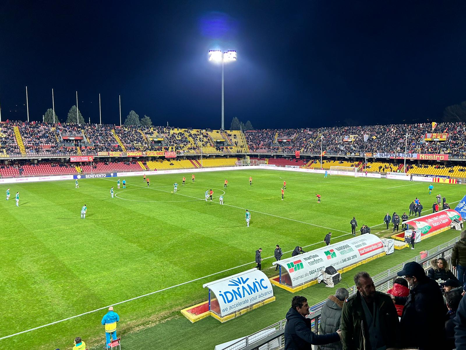 Benevento-Avellino: 0-1. Patierno decide il derby