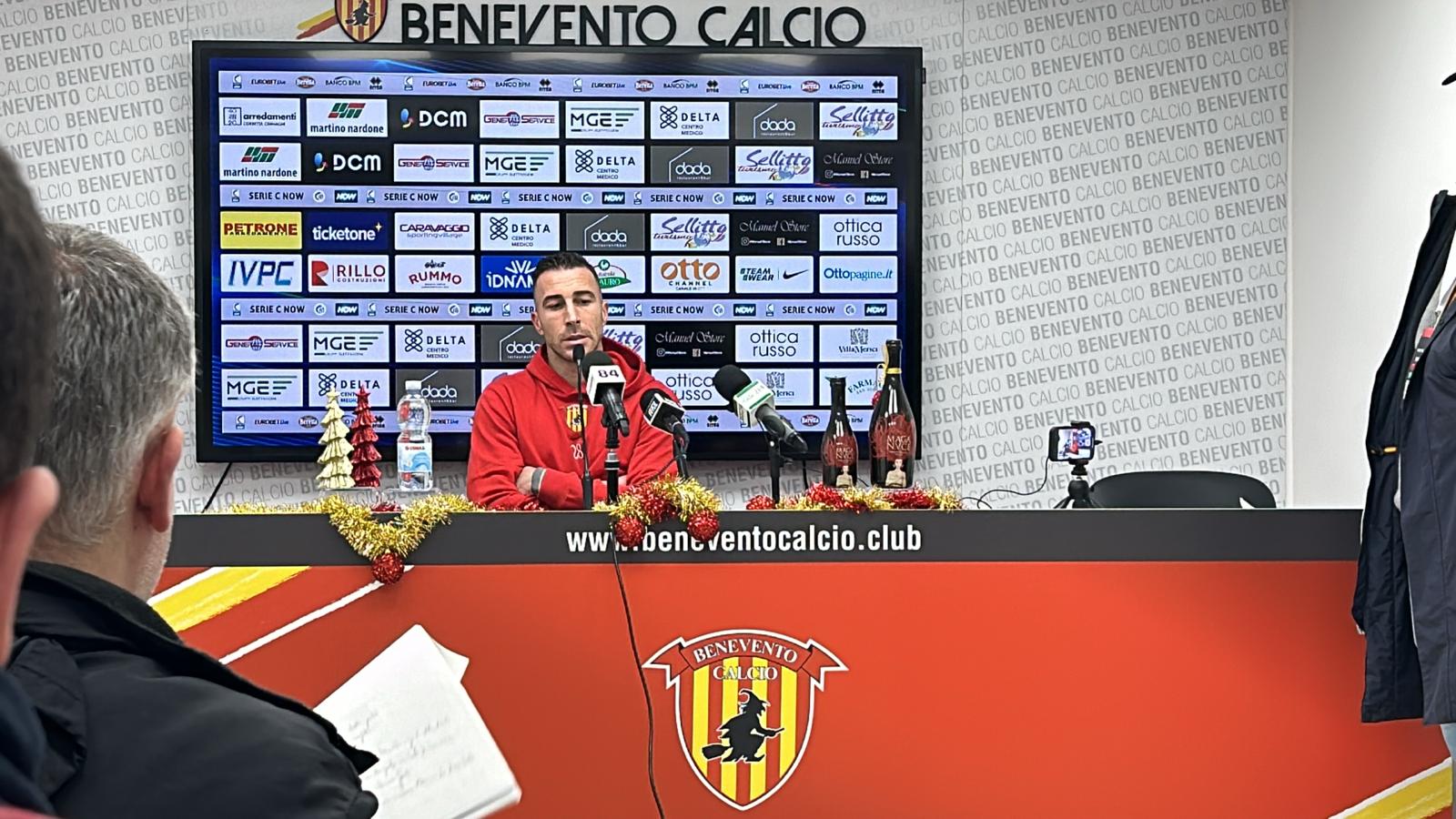 Benevento, Terranova: “Ci dispiace soprattutto per i tifosi. Dobbiamo leccarci le ferite e ripartire”