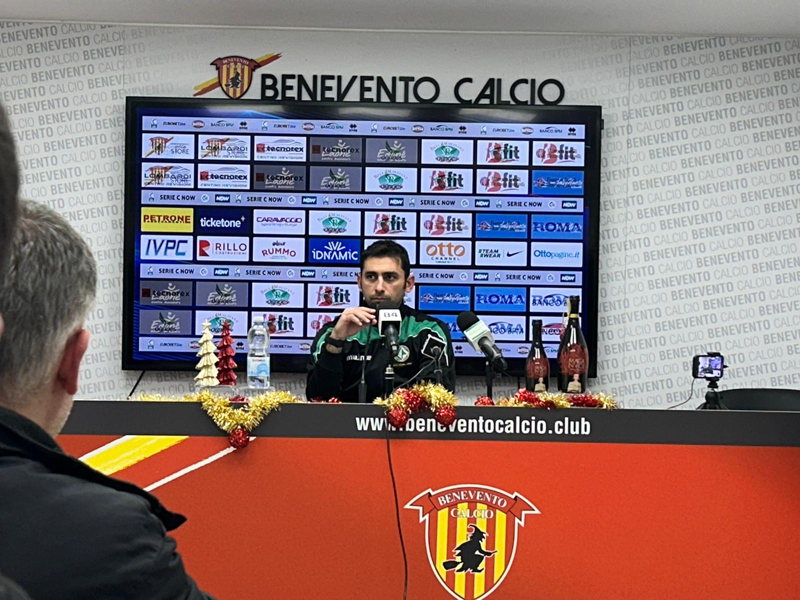 Avellino, Pazienza: “Avevamo bisogno dei tre punti. Non dobbiamo vergognarci di soffrire, abbiamo saputo farlo”