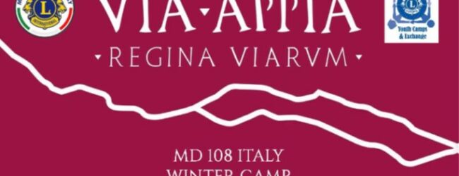 Multidistretto Lions 108 Italy: al via ‘Campo Invernale Regina Viarum2’