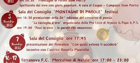 Arpaise Natalizio, il Comune presenta il programma di eventi