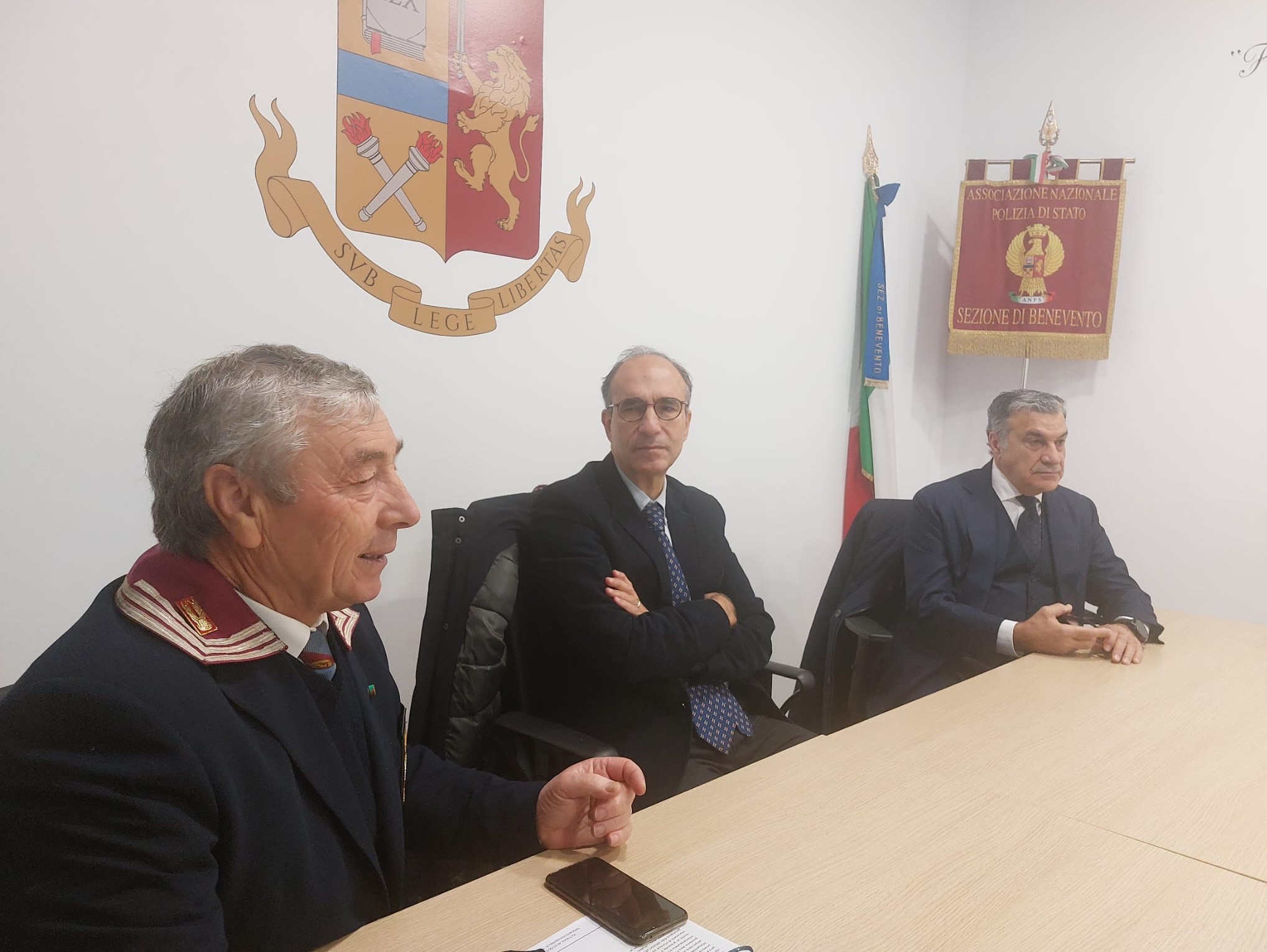 Polizia di Stato sezione di Benevento, l’assemblea dei soci ANPS