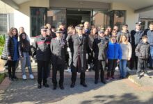 Cultura della legalità, gli studenti dell’Istituto Superiore “Palmieri-Rampono Polo” in visita al comando provinciale dei Carabinieri
