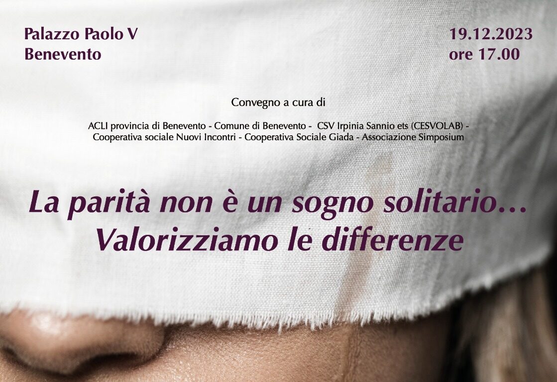 ‘Violenza sulle donne, agire sul maltrattante’: a Palazzo Paolo V il convegno della Acli