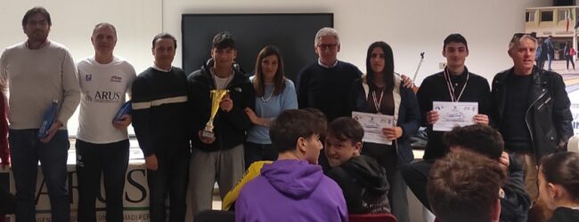 Cerimonia di premiazioni al Liceo Sportivo Rummo per 140 studenti a conclusione del corso di nuoto 2023/24