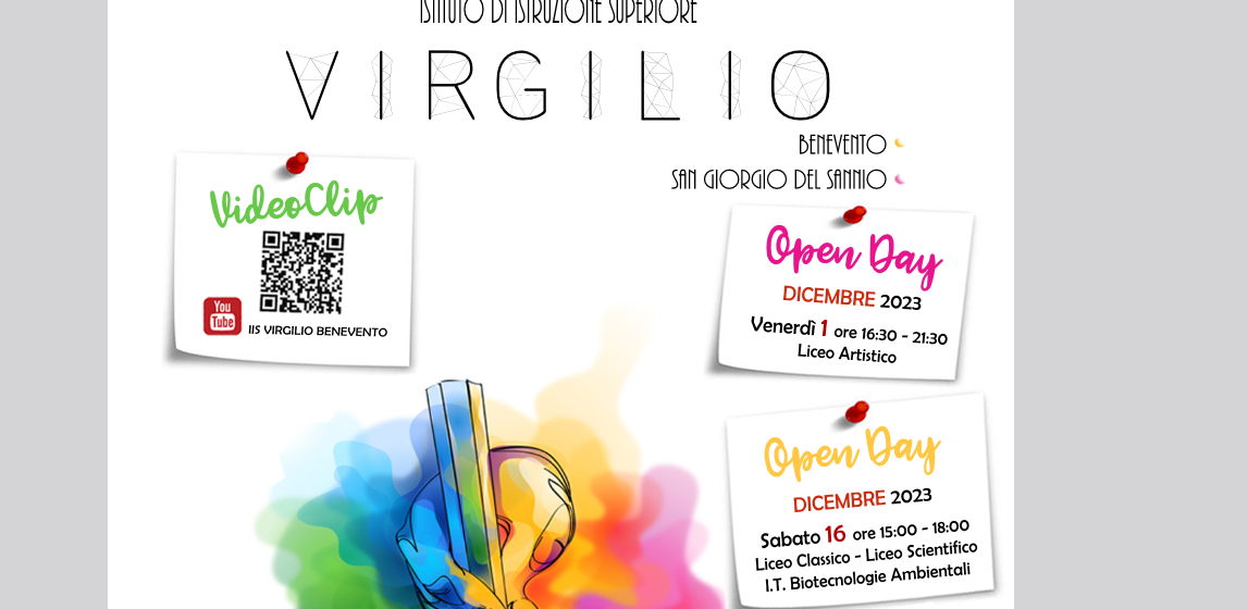 Open day all’IIS Virgilio di Benevento