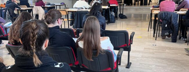 Gli studenti del Liceo Giannone di Benevento a lezione di “Educazione Sanitaria”