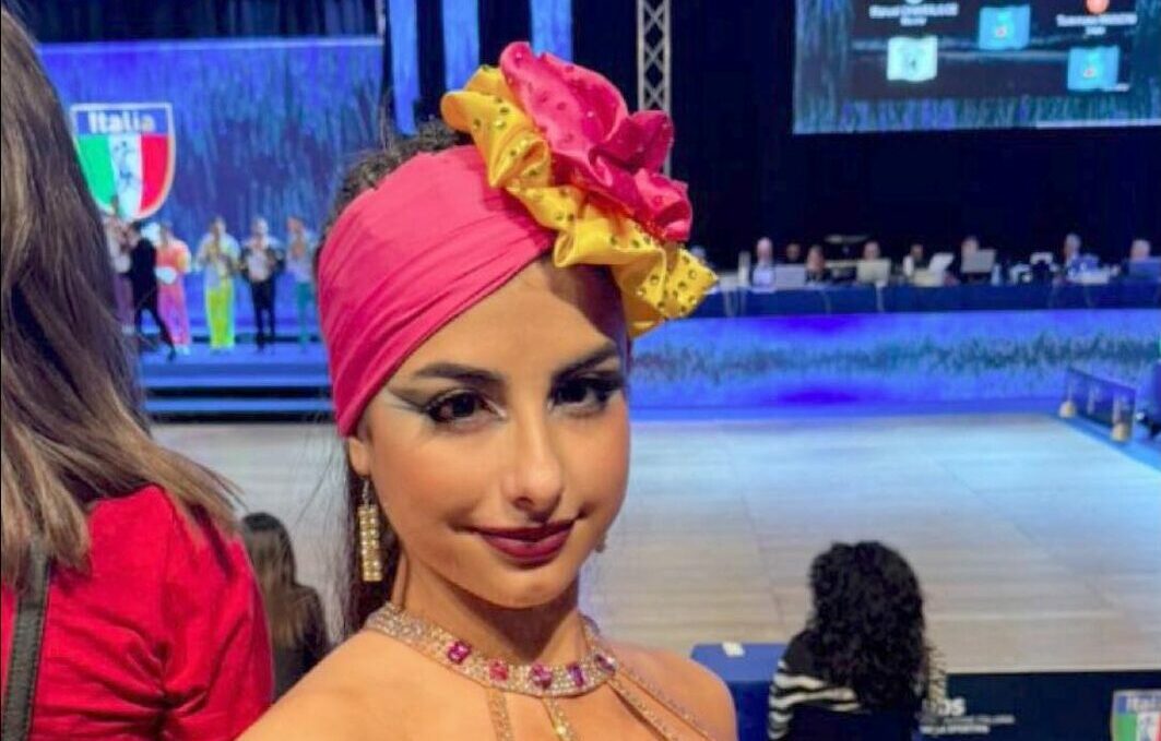 Luciana Albanese dell’Olympia Dance Sport finalista ai Campionati Assoluti di Danza 2024