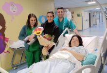 Proposta di matrimonio all’ospedale San Pio dopo la nascita di Aurora Pia
