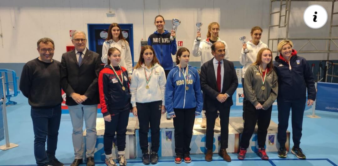 Scherma, pass nazionale per tre giovani schermidori dell’Accademia Olimpica Beneventana