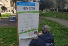Ripristinati i cartelloni del parco giochi alla Spina Verde di Benevento