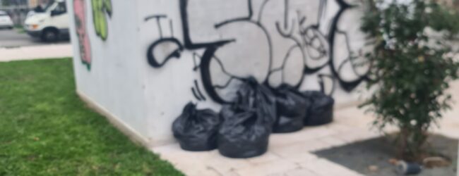 Rione Liberta’, Asia rimuove rifiuti tra l’Addolorata e San Modesto