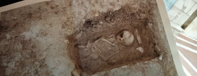 Reperti archeologici sotto la scuola della Pietà