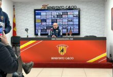 Casertana, Cangelosi: “Tutti piangono, stavolta parlo anche io: decisioni arbitrali sbagliate”