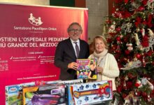 Arriva la Befana di Air Campania per i piccoli pazienti dell’Ospedale Santobono Pausilipon