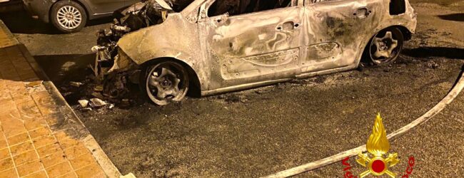 Mugnano del Cardinale| Incendio di un’auto in sosta, paura nella notte in via Cupa Lenze