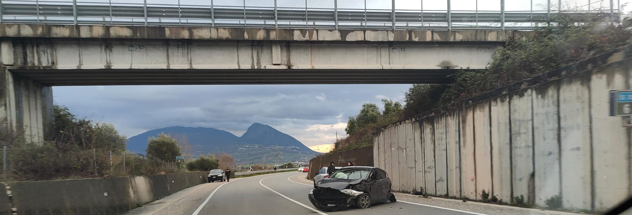 Incidente sulla Strada Statale Fortorina, due auto coinvolte