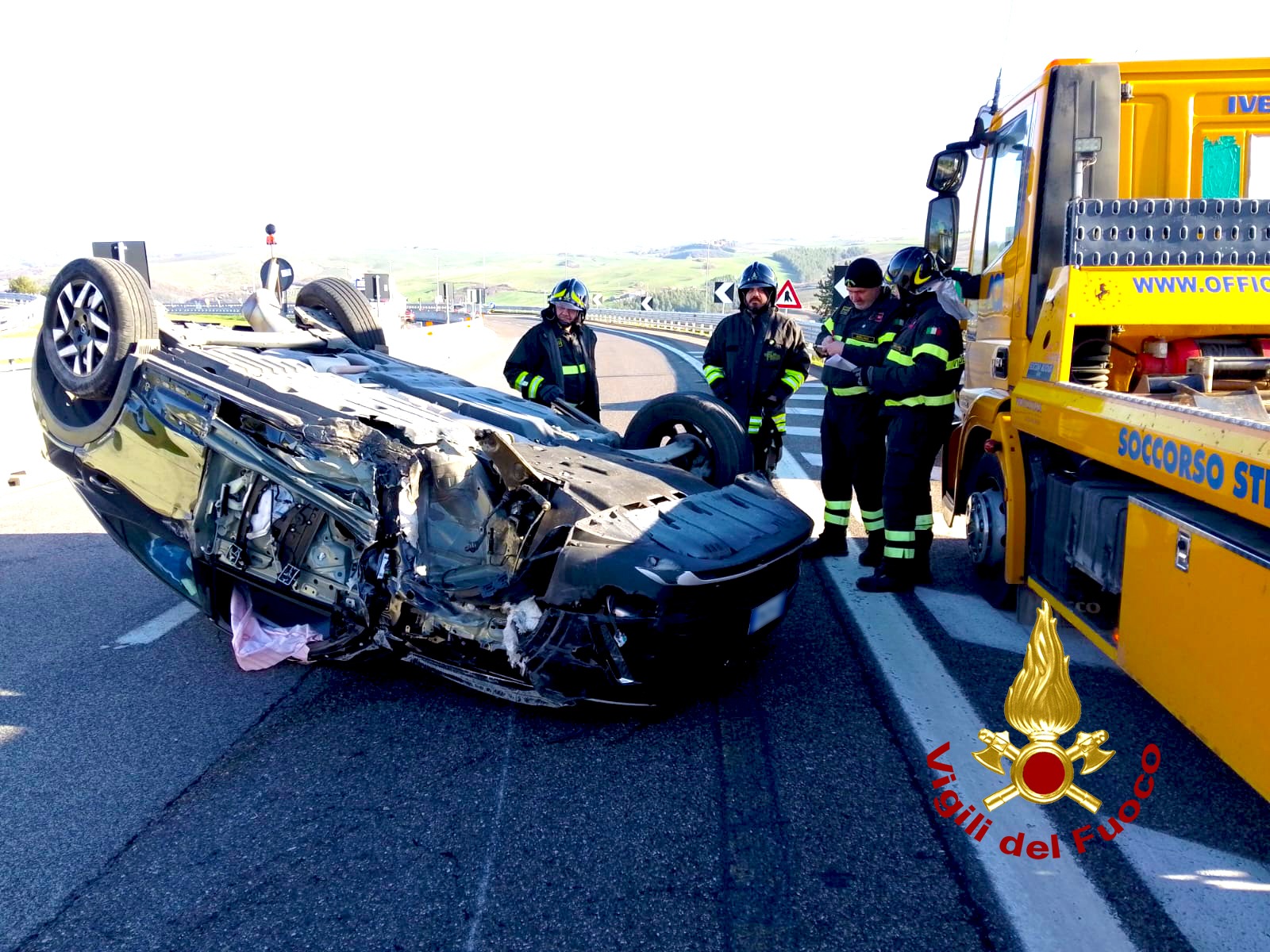 Vallata| Incidente stradale sull’A16, automobilista trasportato all’ospedale di Ariano