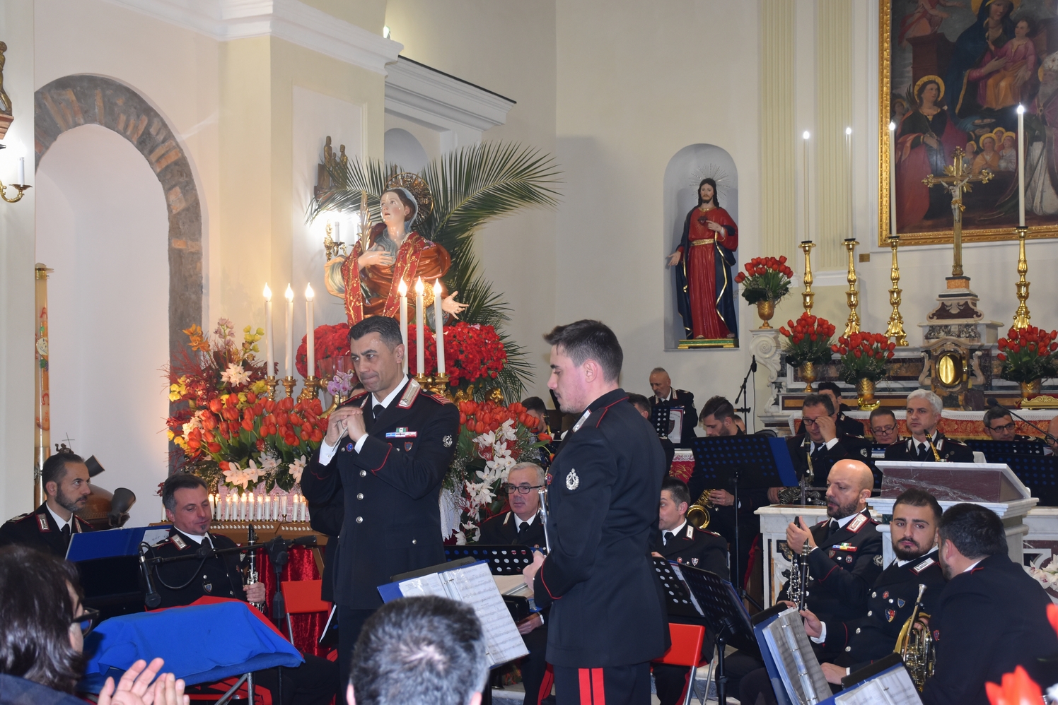 La Fanfara dei Carabinieri dona emozioni a Solofra