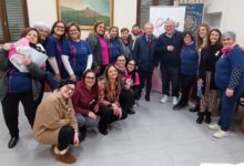 Amos Partenio a Guardia Sanframondi: pomeriggio in rosa e solidarietà a Carlo Iannace