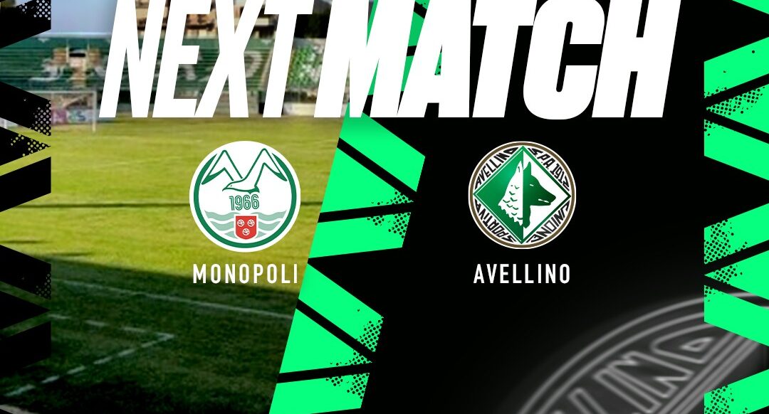 Monopoli-Avellino: dalle 13:00 la prevendita per il settore ospiti dello stadio “Vito Simone Veneziani”