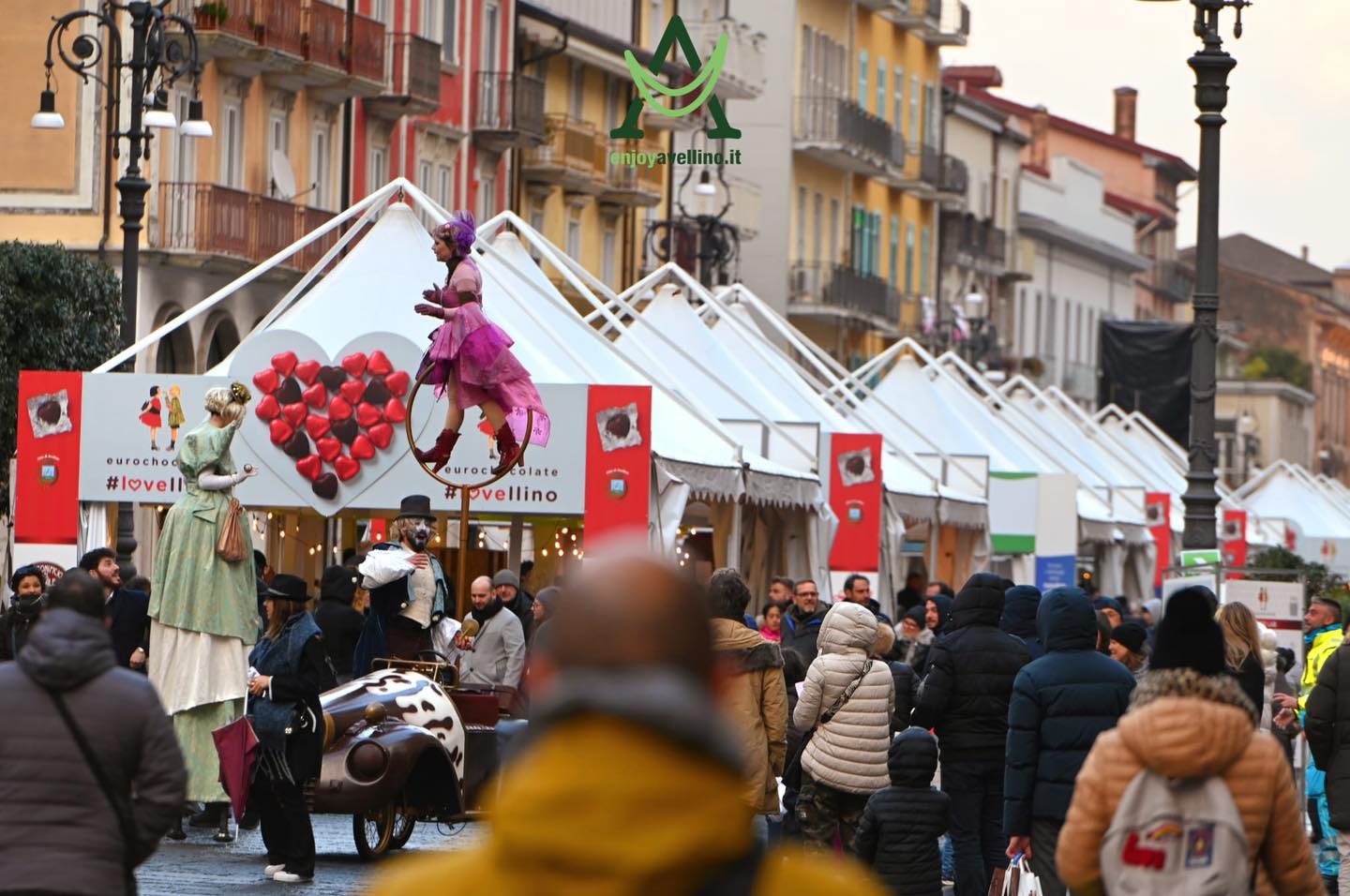 Avellino| Eurochocolate si allunga, in città fino a domenica per recuperare il weekend di maltempo