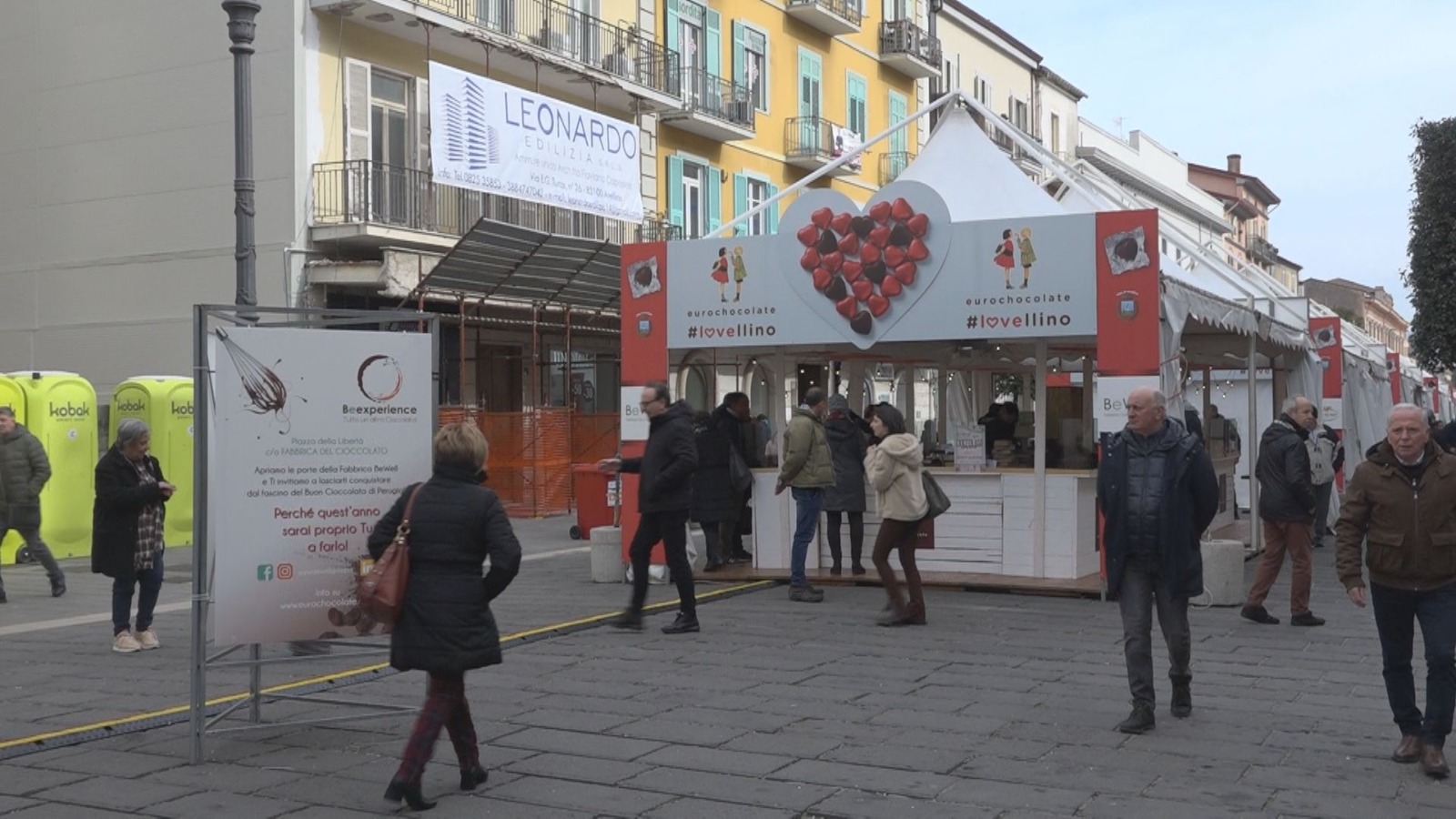 Avellino| Eurochocolate, partenza sprint con tanti visitatori. E domani c’è il laboratorio di Tommaso Foglia