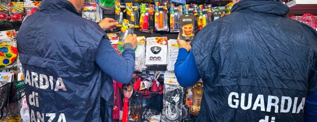 Montesarchio, sequestrati oltre mille articoli di carnevale non sicuri