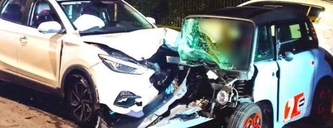 Avellino|  Scontro Suv-Minicar, due ragazzi feriti trasportati al Moscati