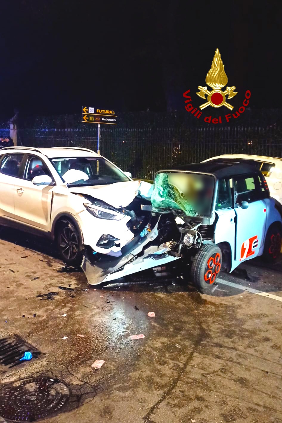 Avellino|  Scontro Suv-Minicar, due ragazzi feriti trasportati al Moscati