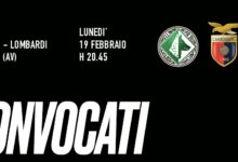 Avellino-Casertana: la lista dei convocati di mister Pazienza