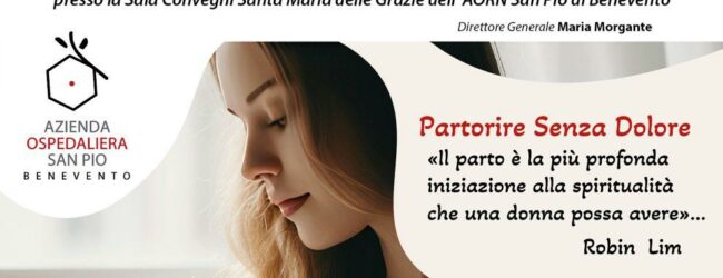 AORN San Pio: si presenta la procedura di ‘Partoanalgesia’