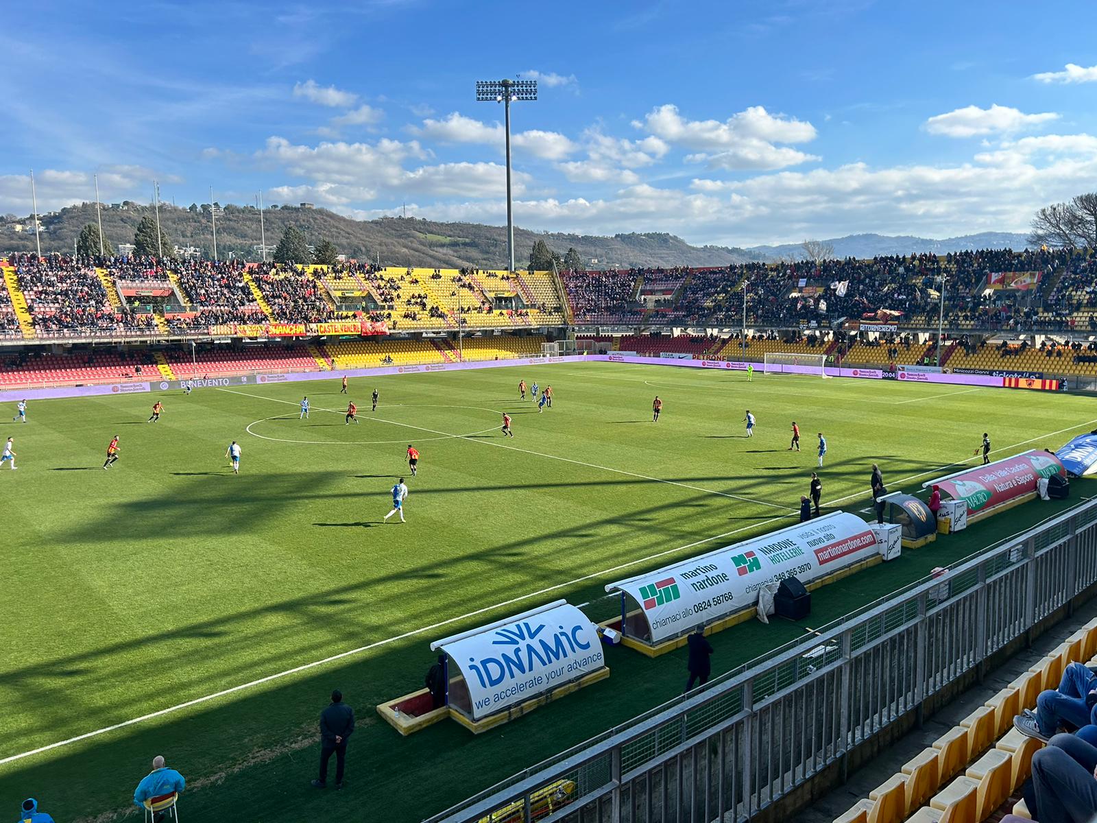 Benevento-Brindisi: 2-0. Lanini e Starita firmano la vittoria