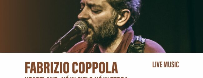 Venerdì 16 febbraio Fabrizio Coppola in concerto ad Airola