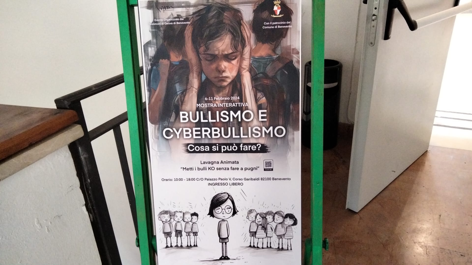 Bullismo, che fare? Una mostra a Palazzo Paolo V