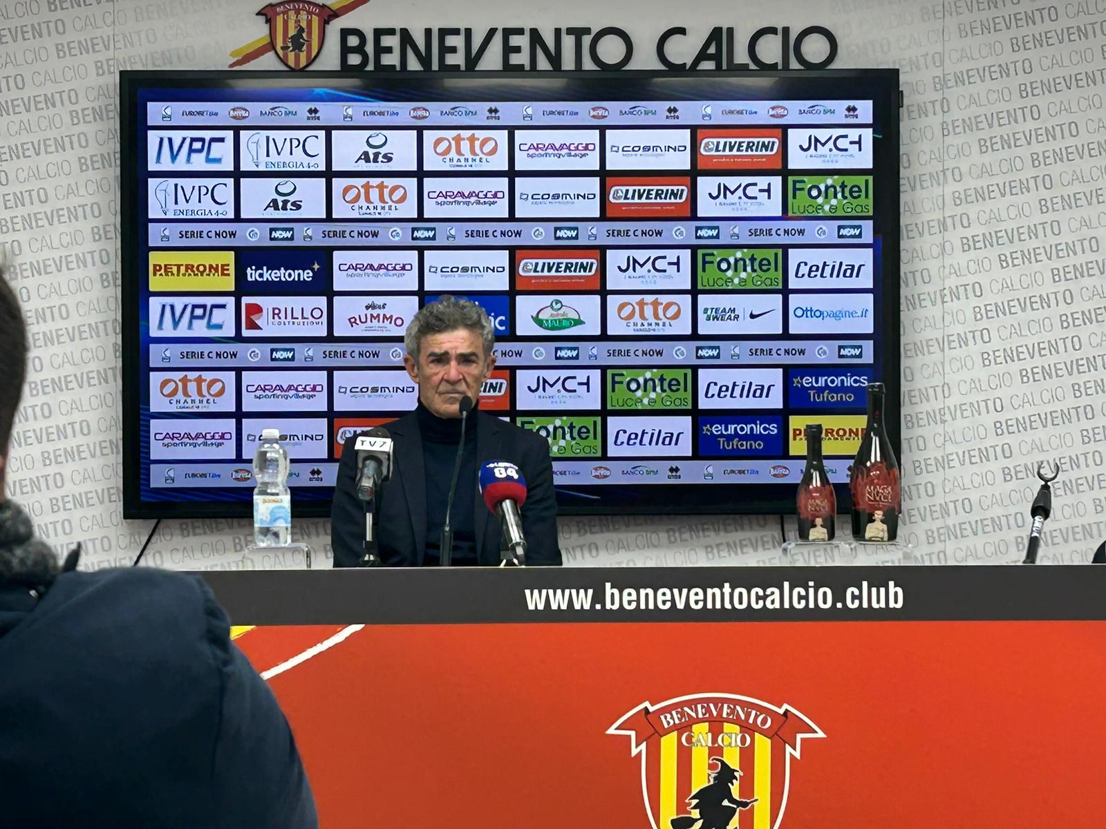 Benevento, Auteri: “Ciciretti non deve guardare a quel che è stato, ma a quello che sarà. Non pensiamo alla classifica, pensiamo a vincere”